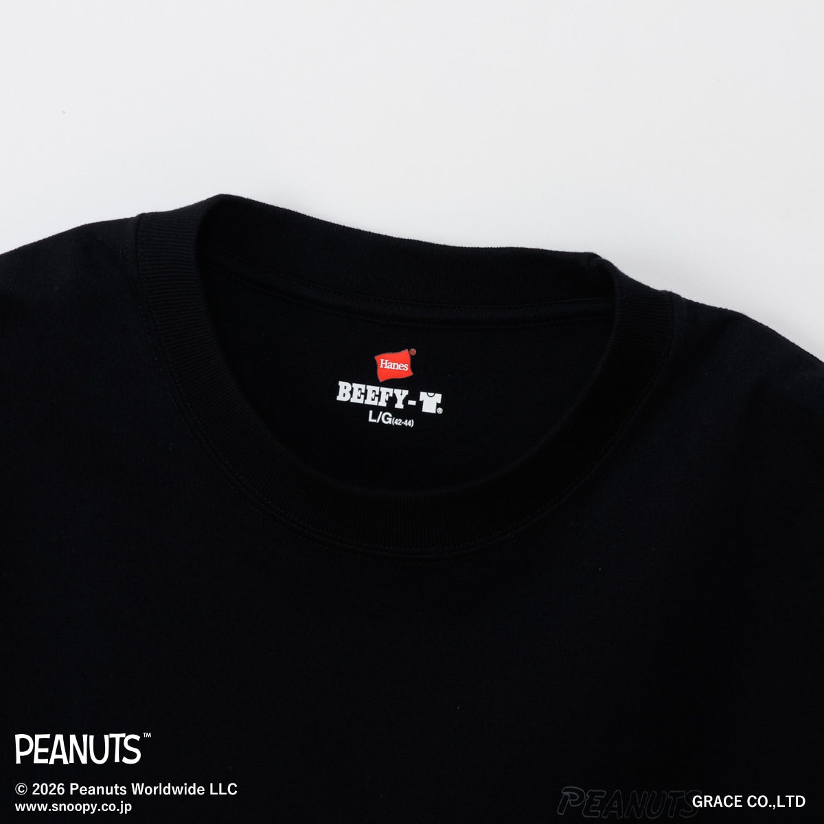 PEANUTS×BEEFY-T �����O�X���[�uT�V���c