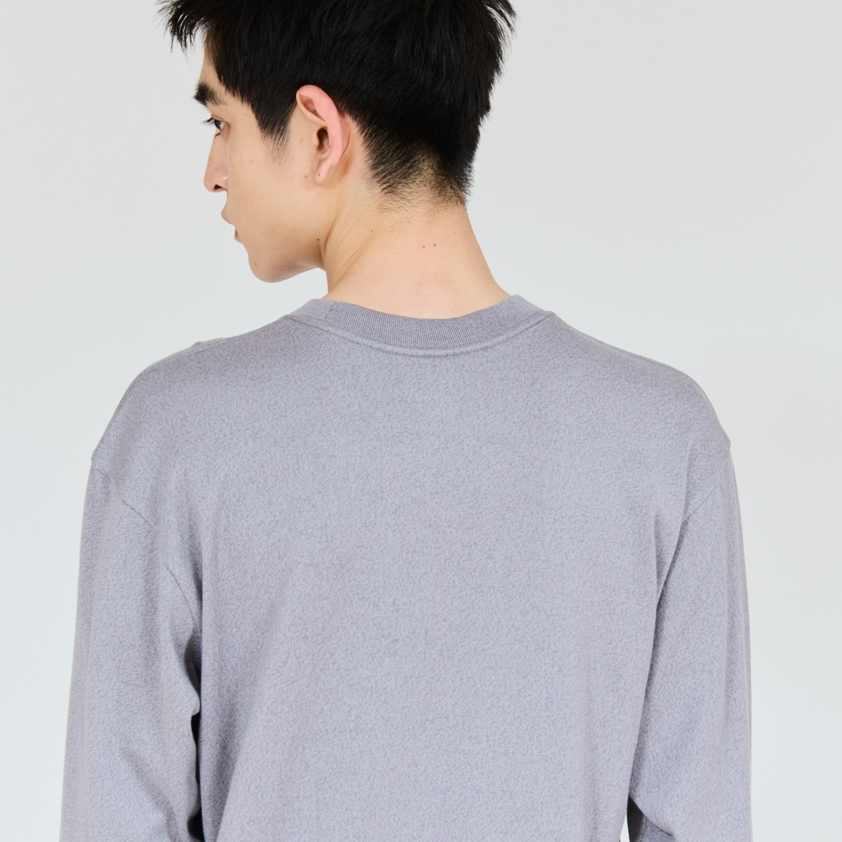 Hanes T-SHIRTS MOKU �N���[�l�b�N�����O�X���[�uT�V���c