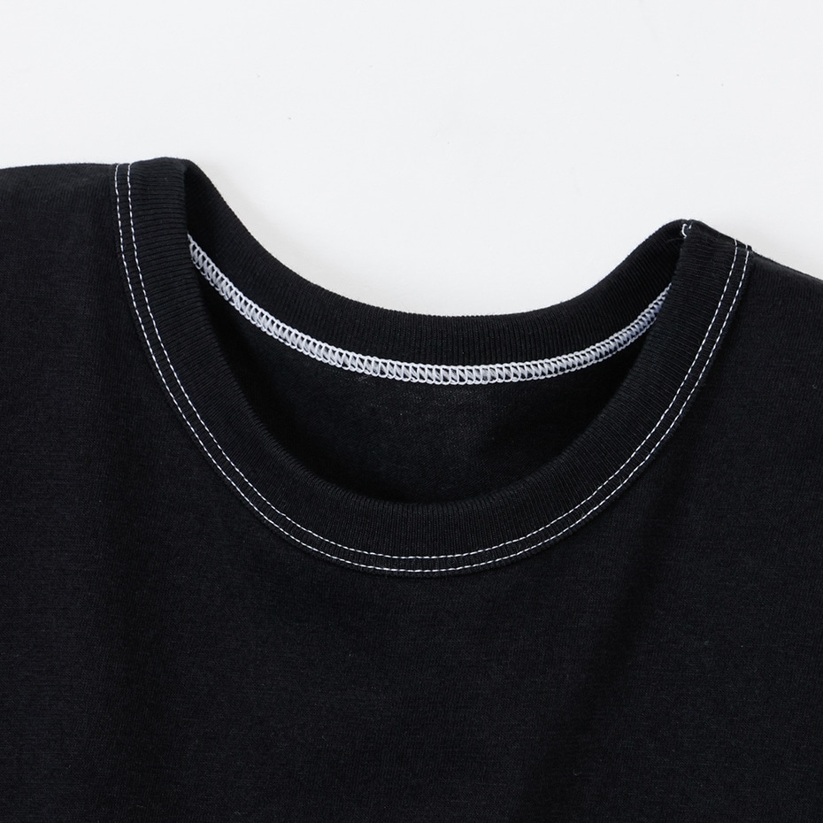 �ysize L ���Ȃ�������Ƃ����I�[�o�[�T�C�Y�̒��p���z3P���o�[�V�u���N���[�l�b�NT�V���c by THE DODO JEAN 26SS �w�C���Y(HW1-D702)