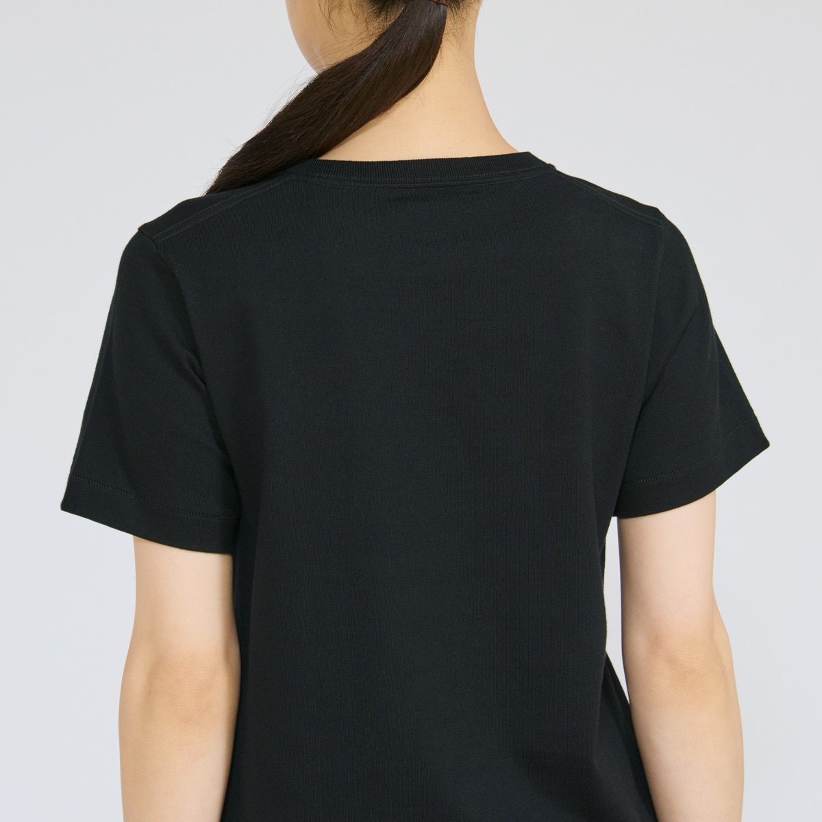 Hanes T-SHIRTS KURO for HER �N���[�l�b�NT�V���c