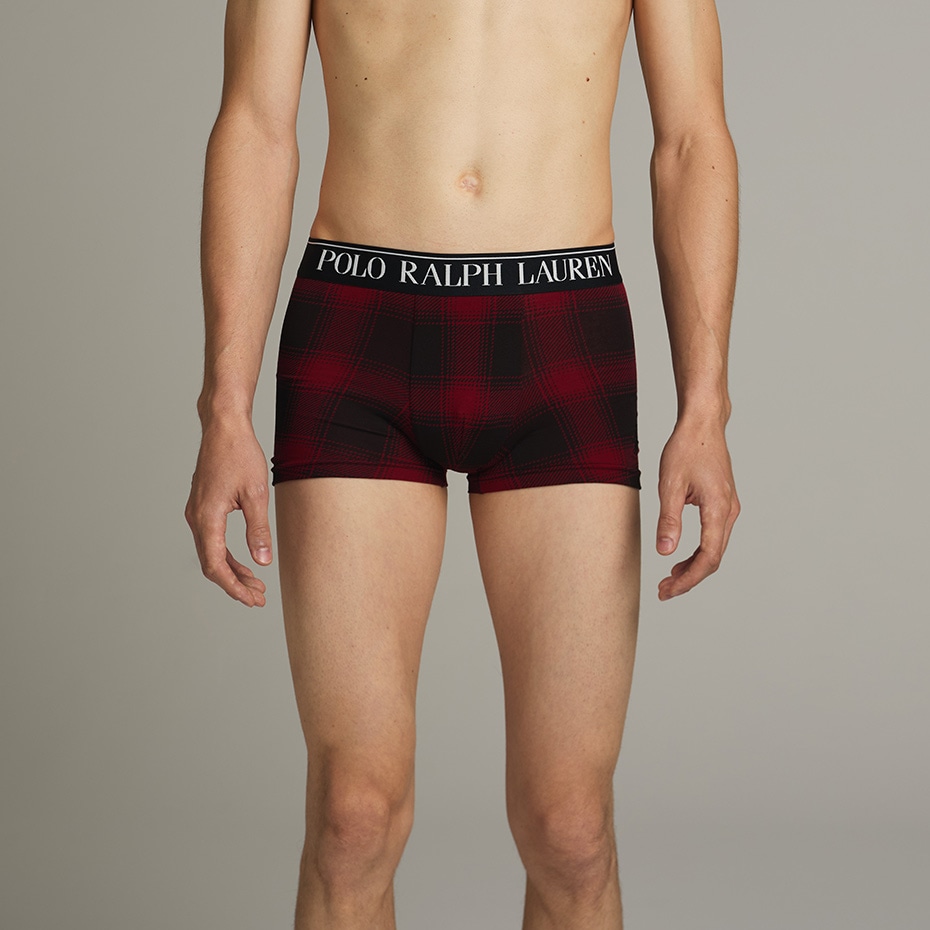 ショートボクサーブリーフ オンブレプリント レッド | ポロ