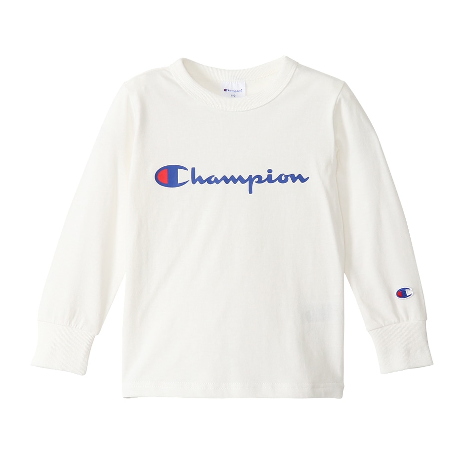 キッズ ロングスリーブTシャツ オフホワイト | チャンピオンの公式通販 