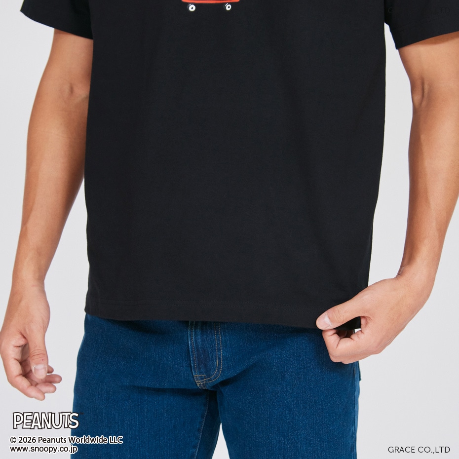 PEANUTS x BEEFY-T �N���[�l�b�NT�V���c 26SS BEEFY-T �w�C���Y(HM1-D002)