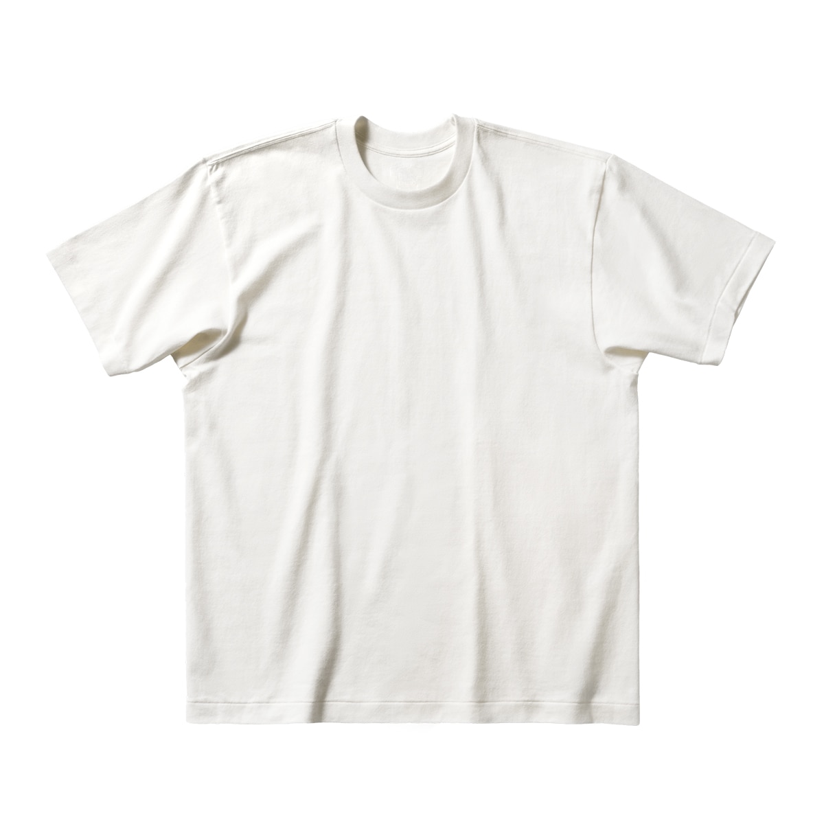 Hanes T-SHIRTS SHIRO �N���[�l�b�NT�V���c