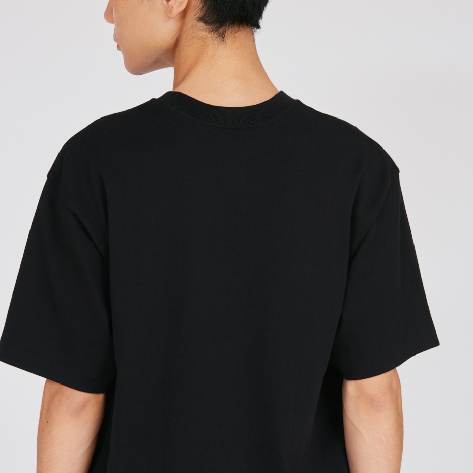 �Q���g Hanes T-SHIRTS KURO �N���[�l�b�NT�V���c 25FW �w�C���Y(HM1-B701)