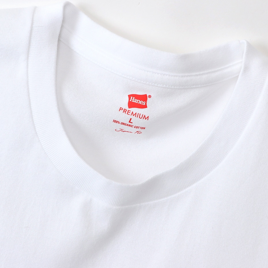 ヘインズ プレミアムジャパンフィット クルーネックTシャツ 23FW PREMIUM Japan Fit(HM1-V001)