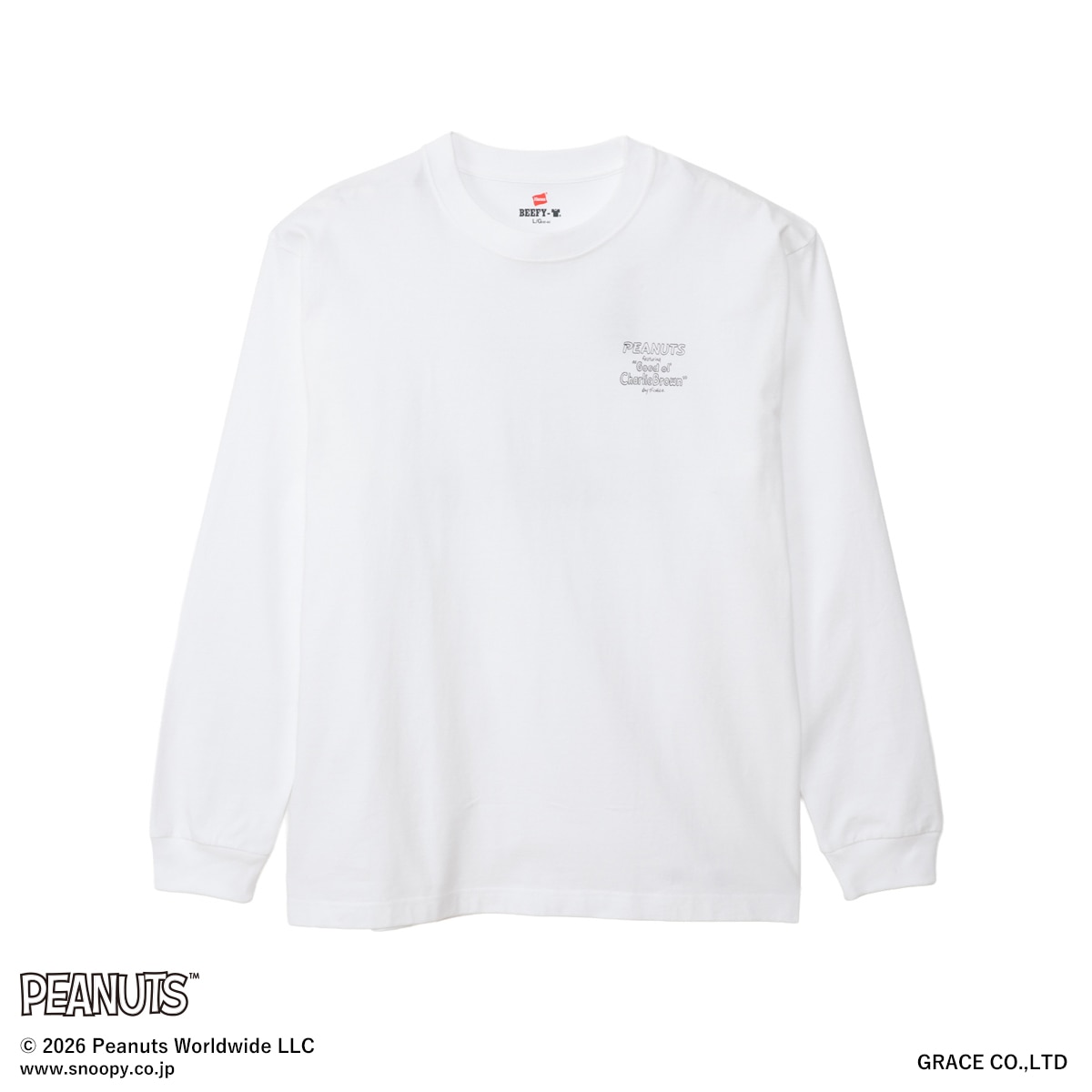 PEANUTS×BEEFY-T �����O�X���[�uT�V���c