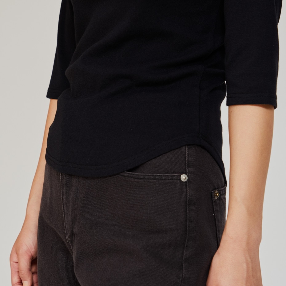 Hanes originals3/4X[uTVc 25FW wCY(HW1-B102)