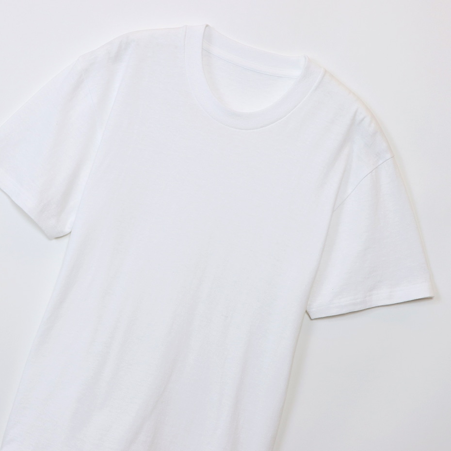 リサイクルコットンTシャツ ホワイト | ヘインズの公式通販サイト