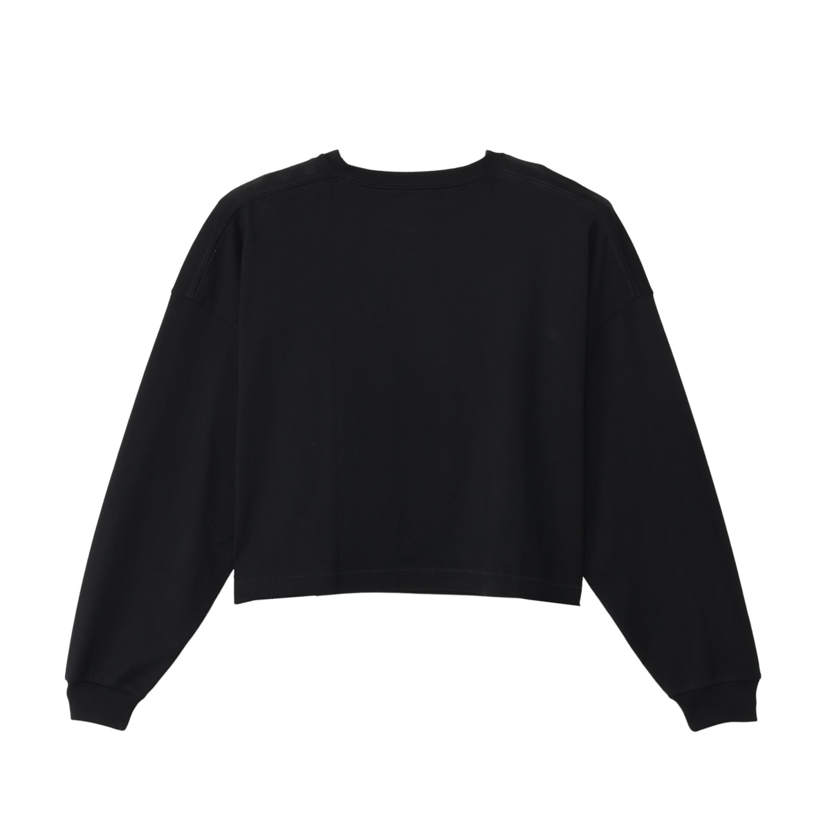 Hanes T-SHIRTS KURO for HER �N���[�l�b�N�����O�X���[�uT�V���c