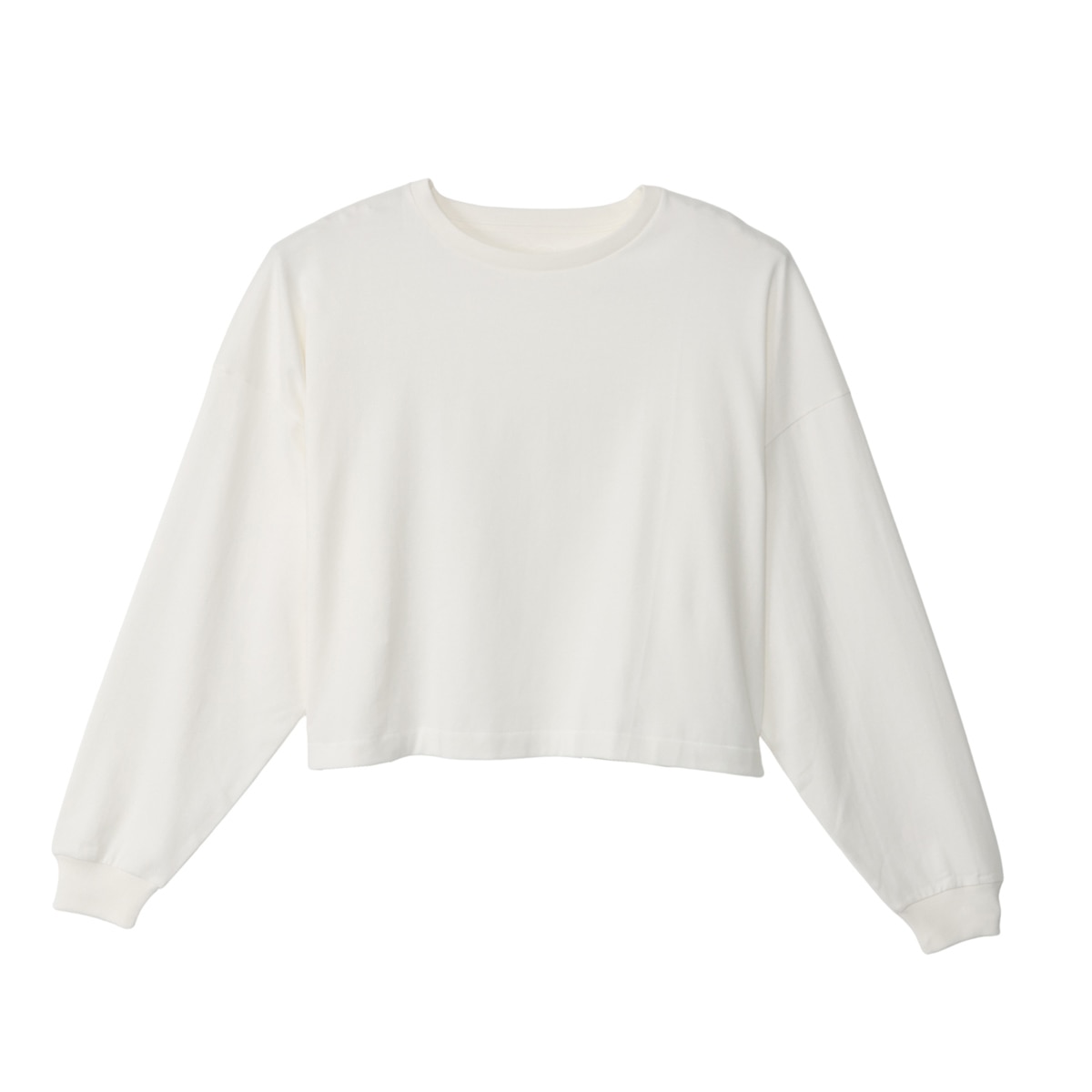 Hanes T-SHIRTS SHIRO for HER �N���b�v�h���C�hT�V���c