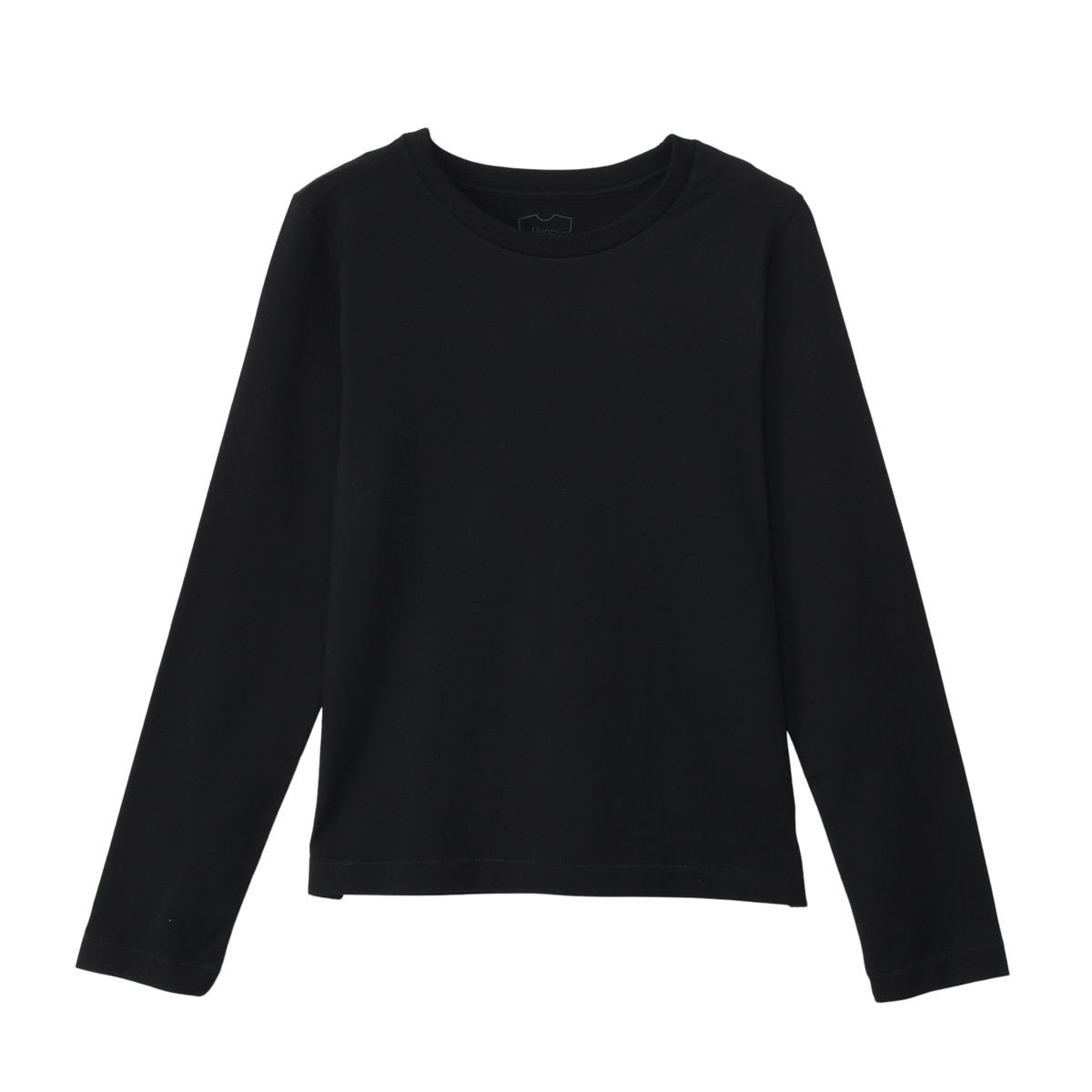 Hanes T-SHIRTS KURO for HER �N���b�v�h���C�hT�V���c