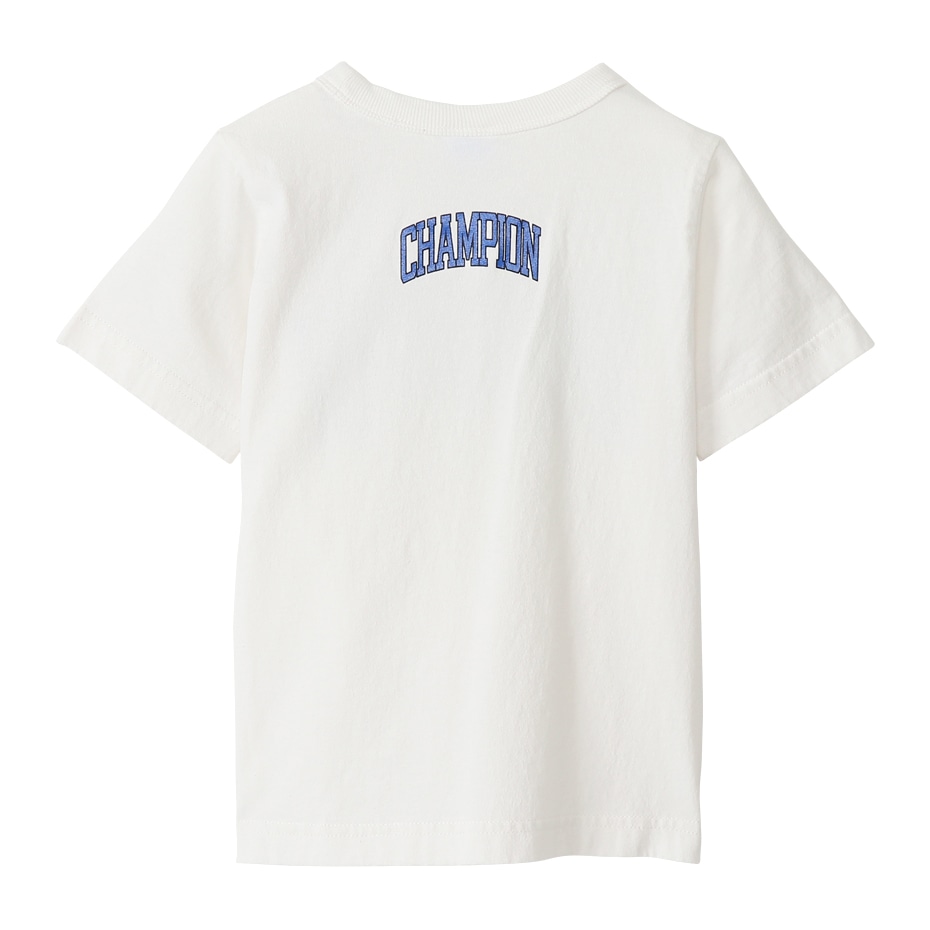 キッズ ショートスリーブTシャツ オフホワイト | チャンピオンの公式