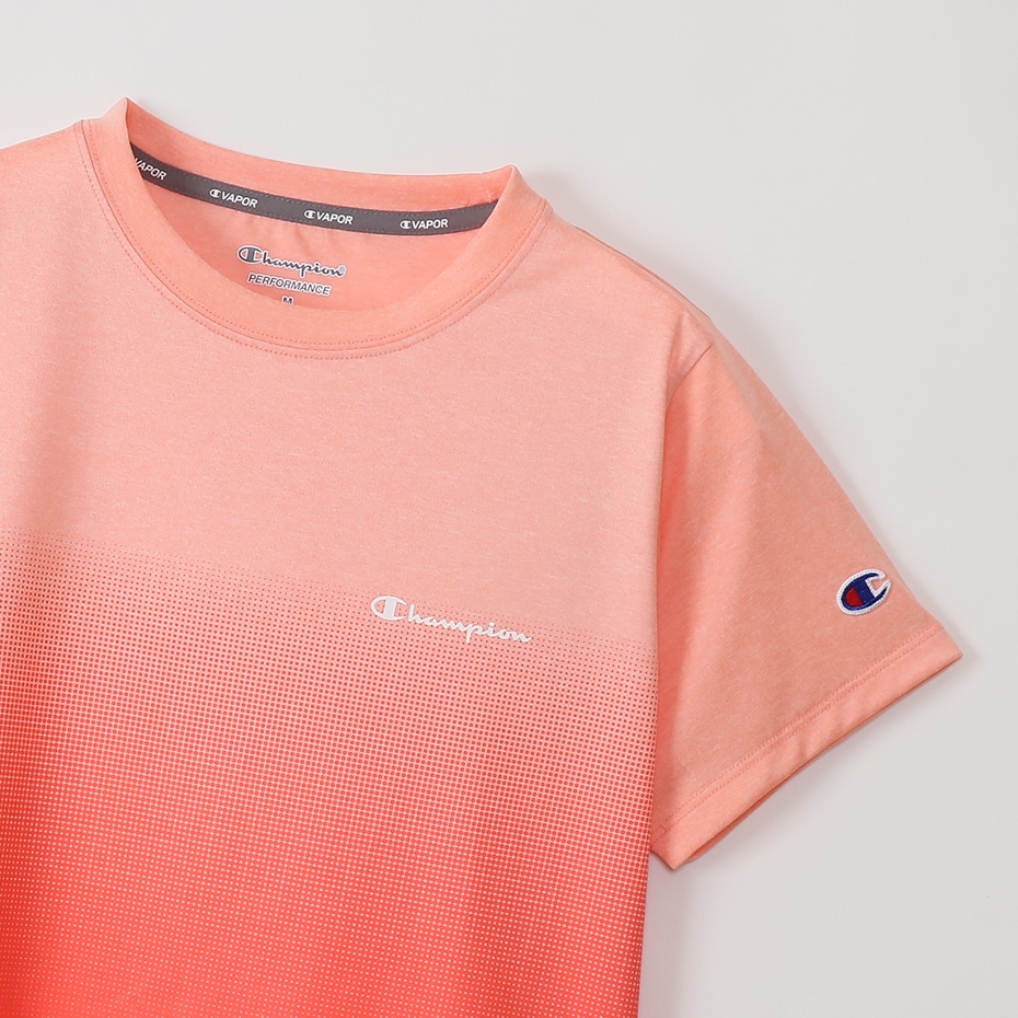 ウィメンズ ショートスリーブTシャツ サーモンピンク | チャンピオンの公式通販サイト
