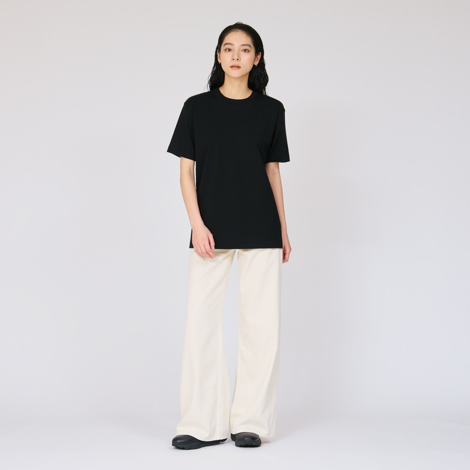 �Q���g Hanes T-SHIRTS KURO �N���[�l�b�NT�V���c 25FW �w�C���Y(HM1-B701)