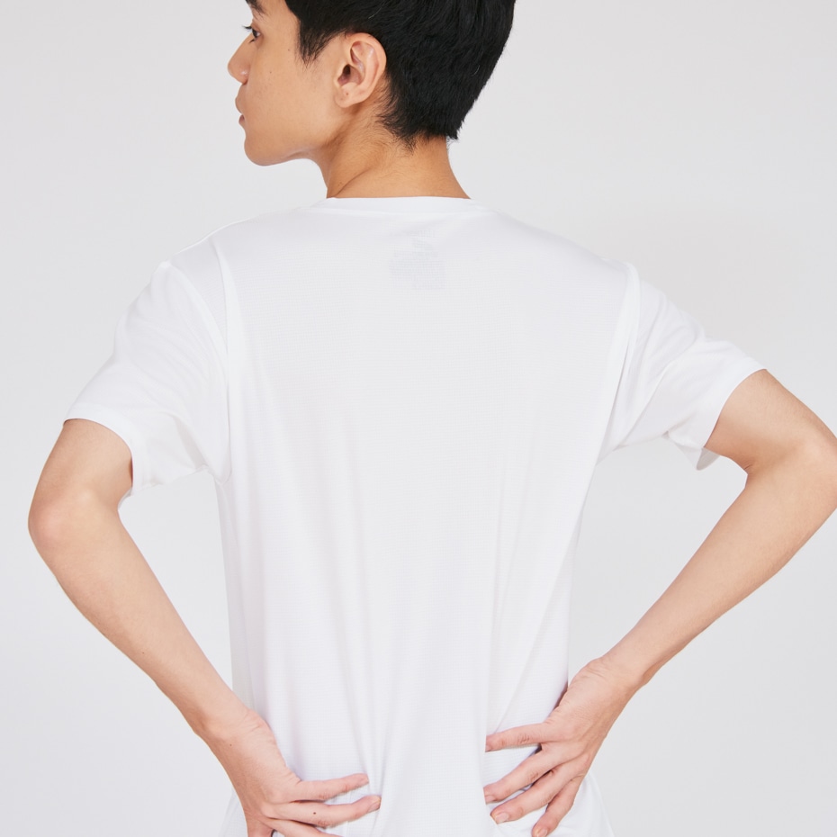 2P Hanes MOVES �X�N�G�A���b�V�� �N���[�l�b�NT�V���c 26SS �w�C���Y(HM1ED701)