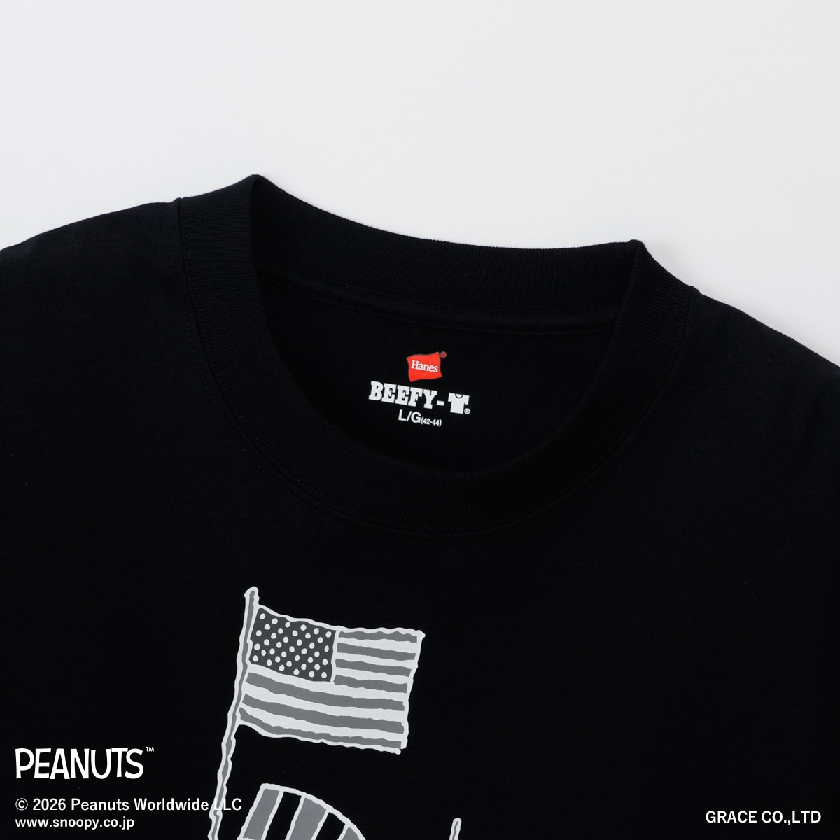PEANUTS×BEEFY-T �����O�X���[�uT�V���c