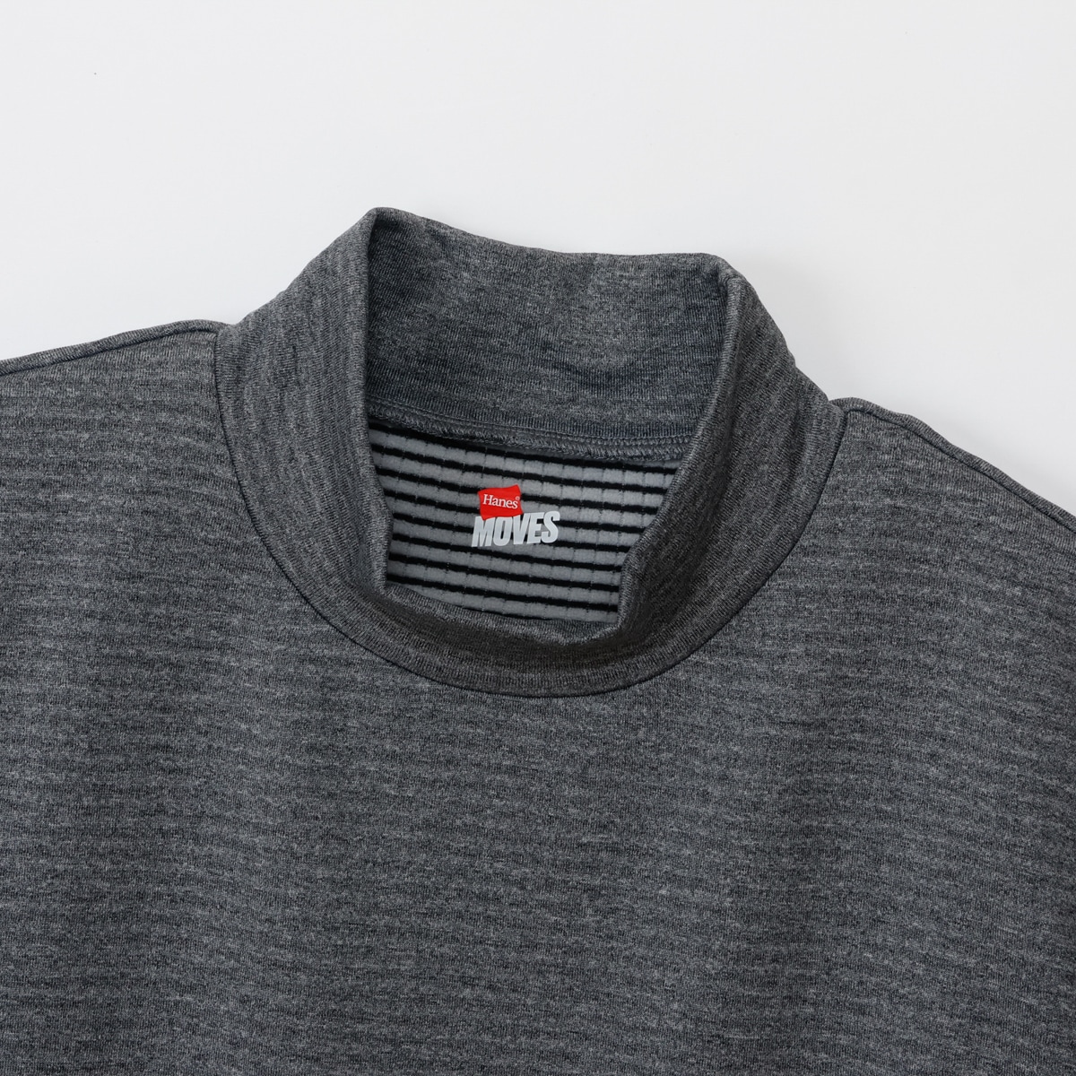 Hanes MOVES �u���b�N�t���[�X ���b�N�l�b�N�����O�X���[�uT�V���c