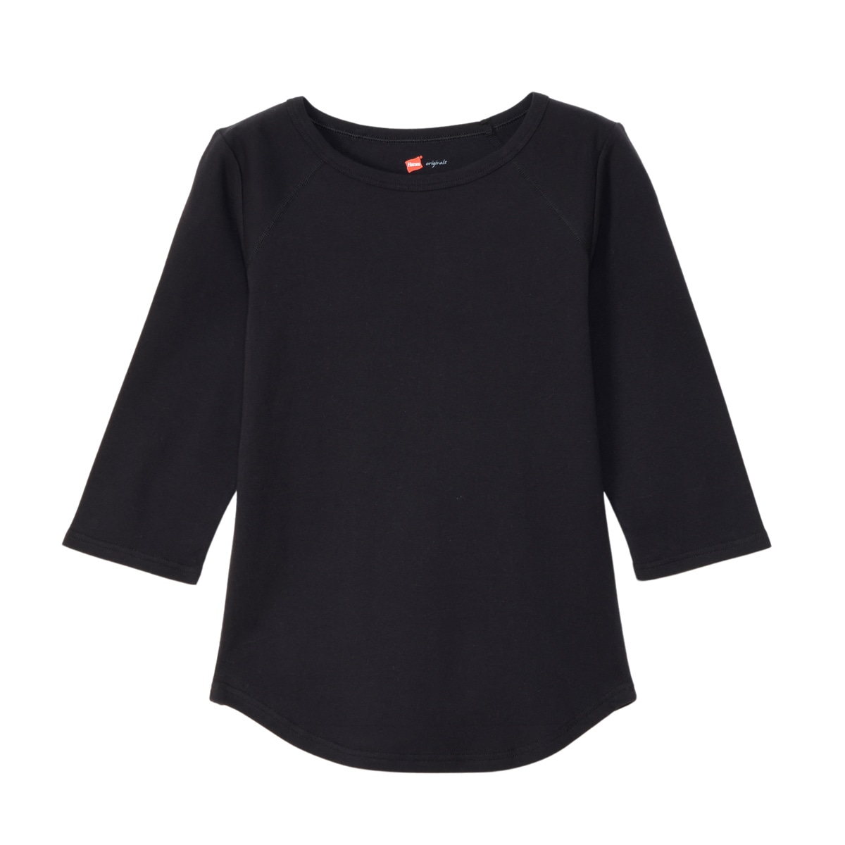 Hanes originals3/4X[uTVc 25FW wCY(HW1-B102)