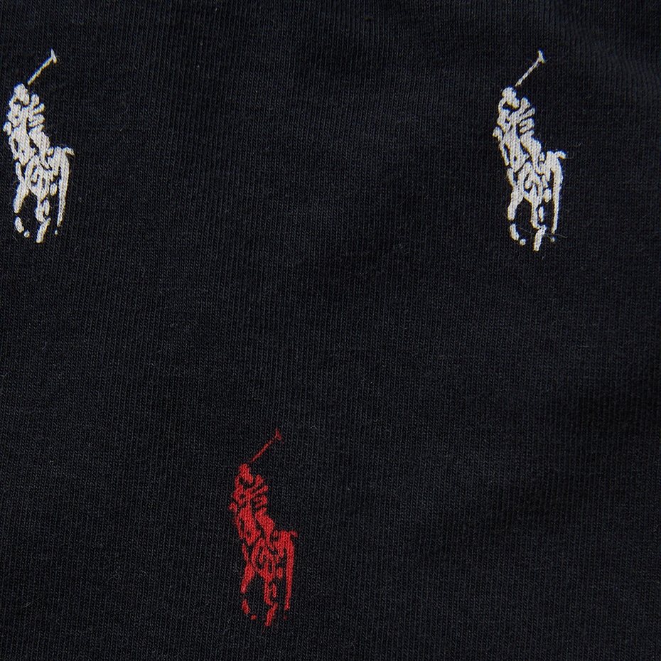 【新品未使用】ポロラルフローレン　メンズ　ボクサーパンツ マルチポロプレイヤーL ボクサーブリーフ マルチポロプレイヤープリント ブラック