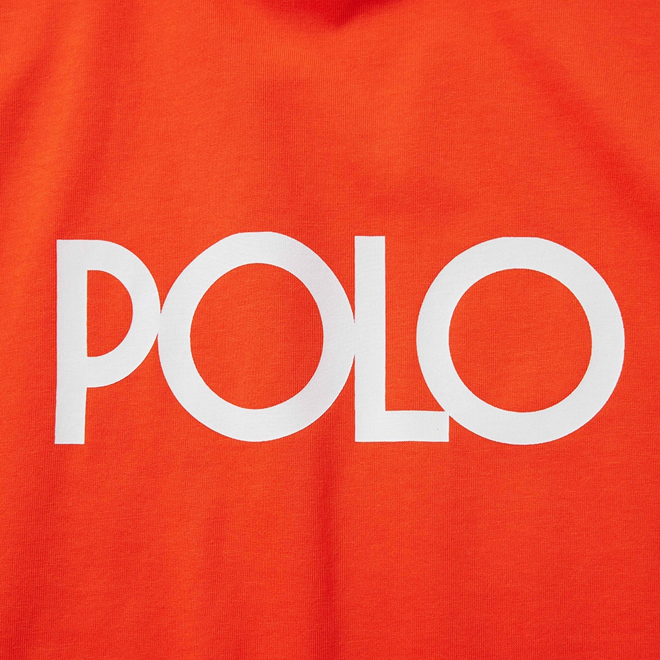 �V���[�g�X���[�u�N���[�l�b�N POLO�v�����g 25SS �|�� �����t ���[���� (RM8-B206�j