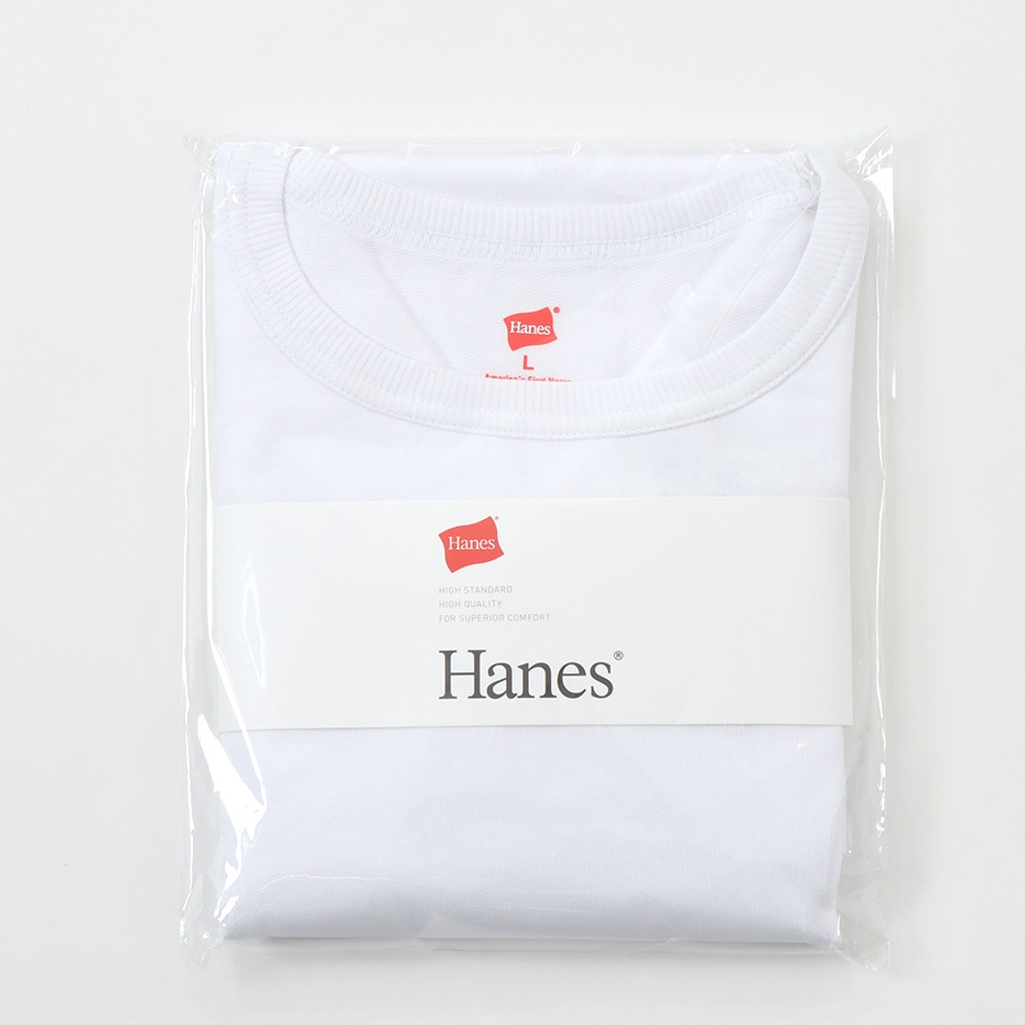 Hanes H ショートスリーブクルーネックシャツ 23SS【春夏新作】 Hanes H (HM1-X101)