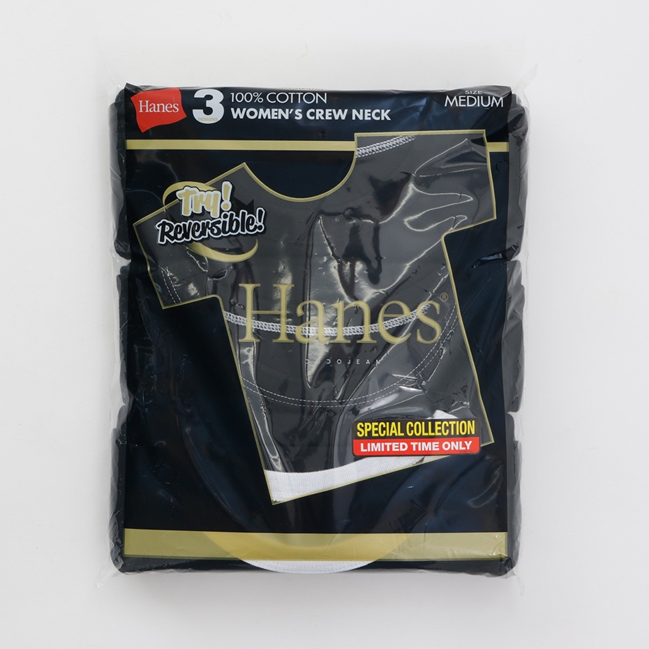 �ysize M �������A�����b�N�X���̂��钅�p���z3P���o�[�V�u���N���[�l�b�NT�V���c by THE DODO JEAN 26SS �w�C���Y(HW1-D702)