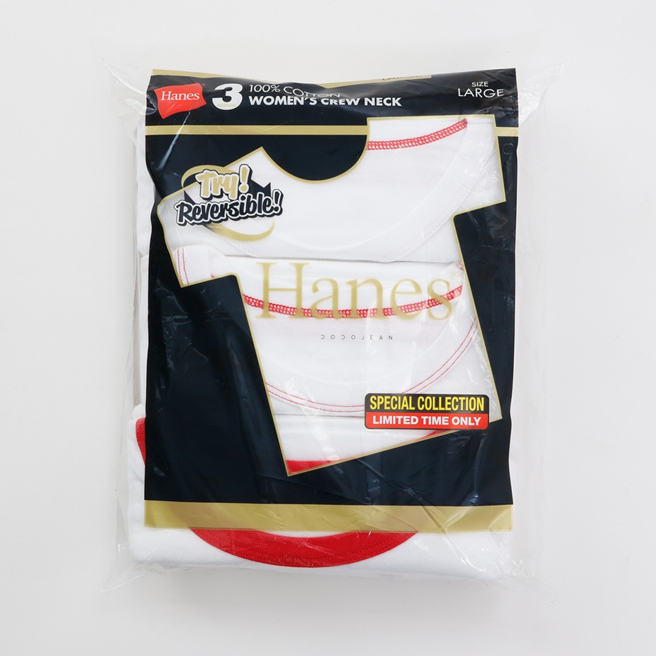 �ysize L ���Ȃ�������Ƃ����I�[�o�[�T�C�Y�̒��p���z3P���o�[�V�u���N���[�l�b�NT�V���c by THE DODO JEAN 26SS �w�C���Y(HW1-D702)