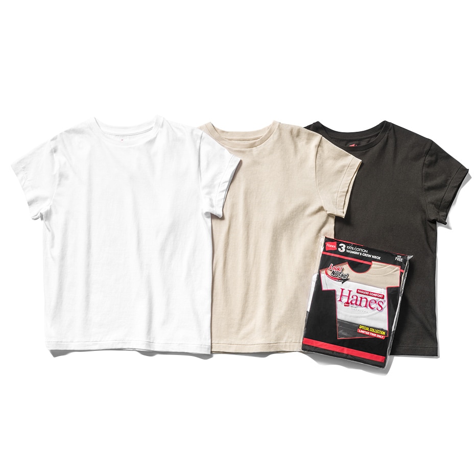 3P�N���[�l�b�NT�V���c by THE DODO JEAN 26SS �w�C���Y(HW1-D703)