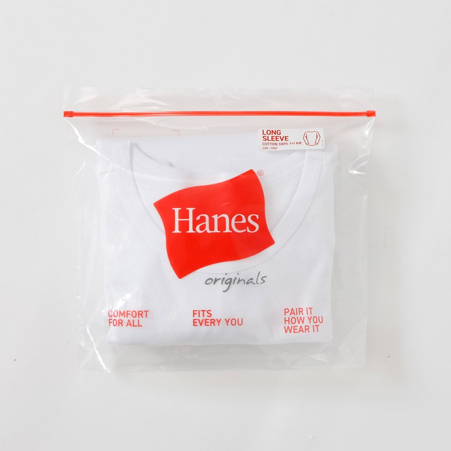 Hanes originals OX[uTVc 25FW wCY(HW4-C103)