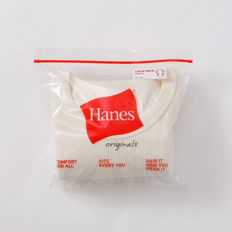 Hanes originals btN[lbNOX[uTVc 25FW wCY(HW4-C501)