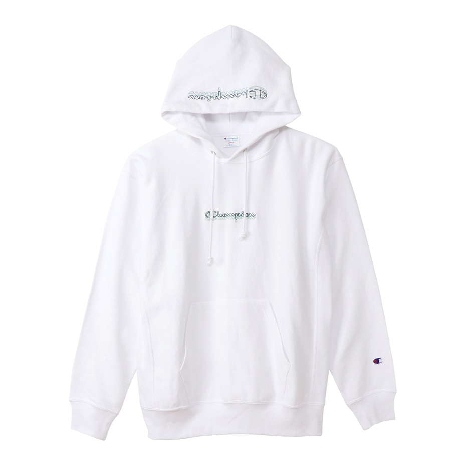 リバースウィーブプルオーバースウェットパーカー 10oz ホワイト チャンピオンの公式通販サイト