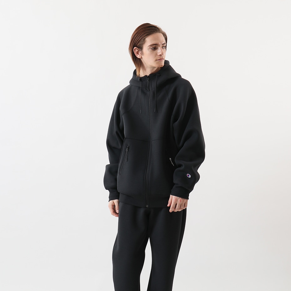 Wrap Air ジップアップスウェットパーカー オフブラック チャンピオンの公式通販サイト