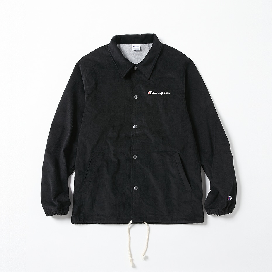 コーデュロイコーチジャケット ブラック チャンピオンの公式通販サイト