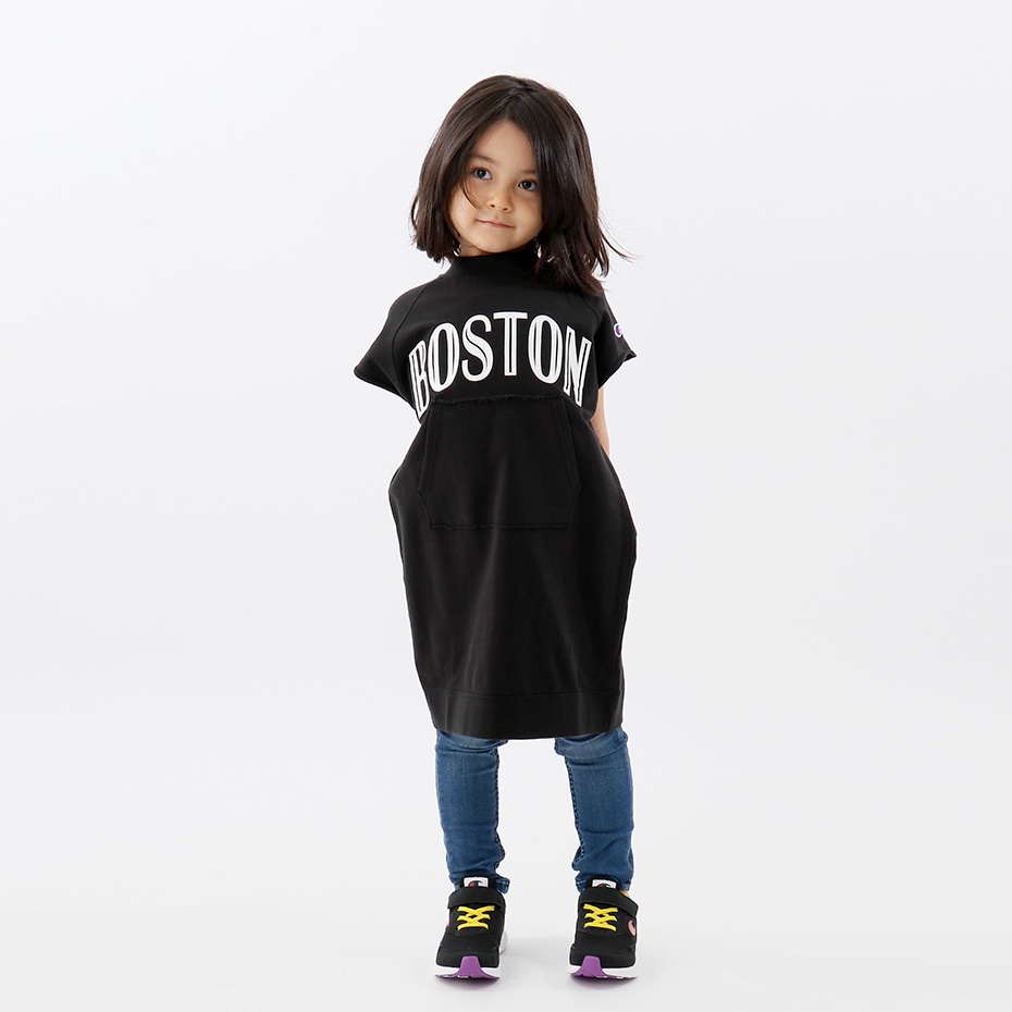 ガールズ ラグランワンピース ブラック チャンピオンの公式通販サイト