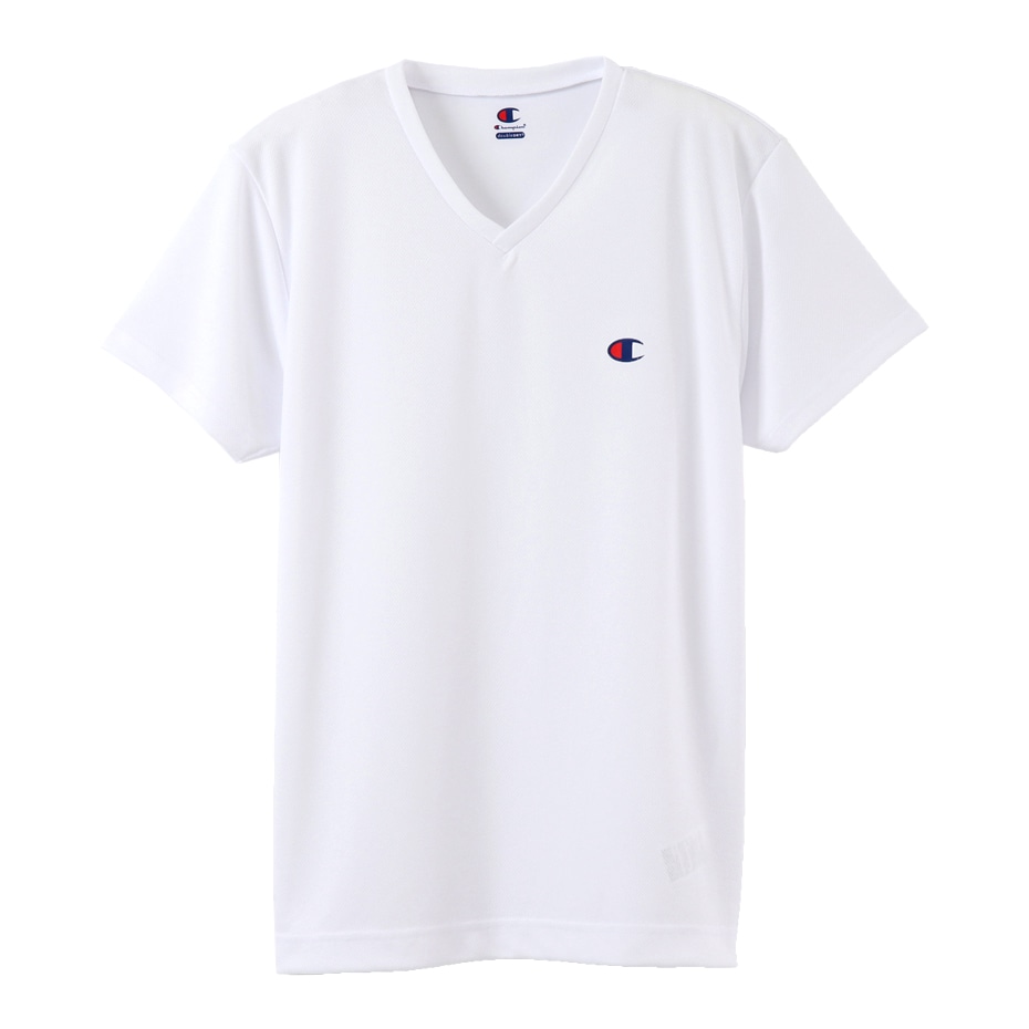 メッシュ VネックTシャツ ホワイト | チャンピオンの公式通販サイト