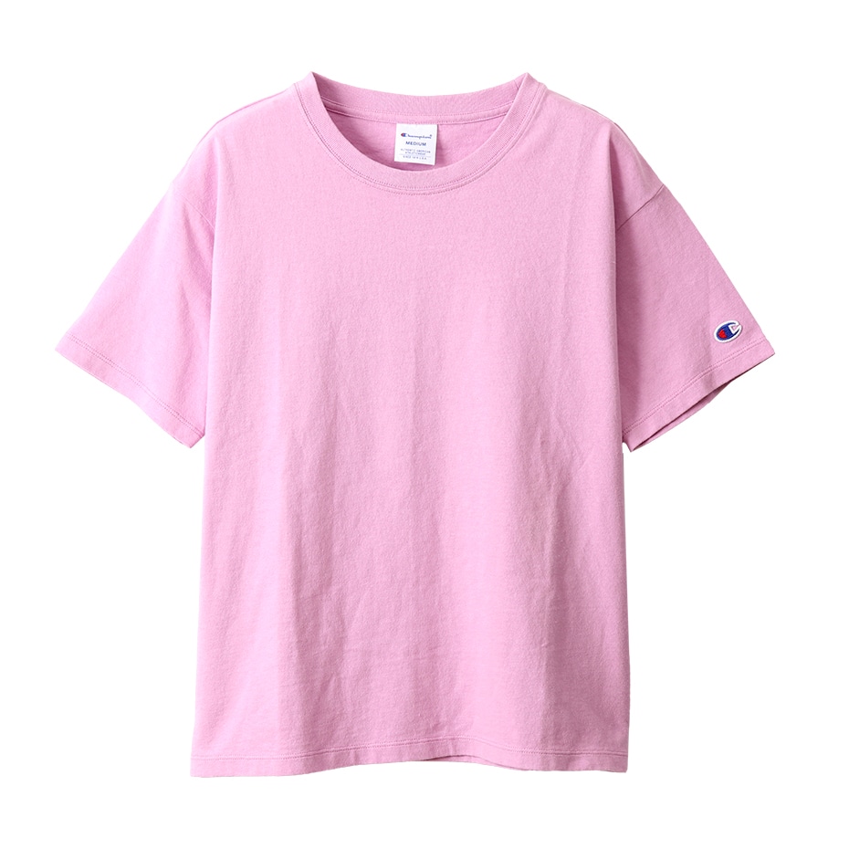 ウィメンズ クルーネックtシャツ パープリッシュピンク チャンピオンの公式通販サイト ウィメンズ クルーネックtシャツ パープリッシュピンク チャンピオンの公式通販サイト