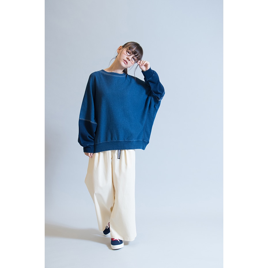 ウィメンズ リバースウィーブクルーネックスウェットシャツ 10oz ストーンウォッシュブルー チャンピオンの公式通販サイト