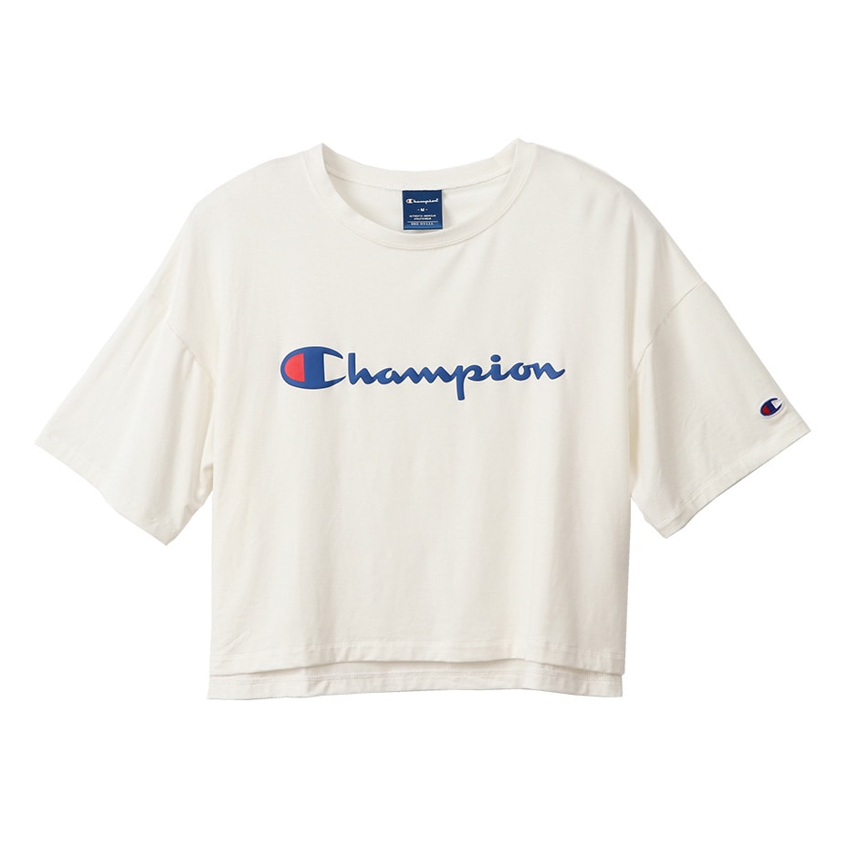 ウィメンズ クロップドTシャツ ホワイト | チャンピオンの公式通販サイト