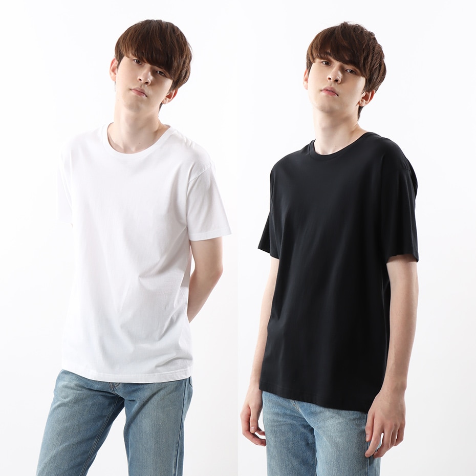 ジャパンフィット【2枚組】クルーネックTシャツ 5.3oz アソート | ヘインズの公式通販サイト