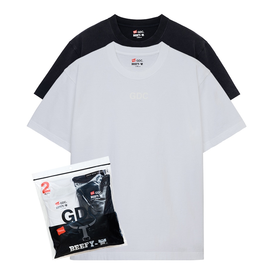 �y2���g�zHanes × GDC BEEFY-T�N���[�l�b�NT�V���c(HM1-D704S)