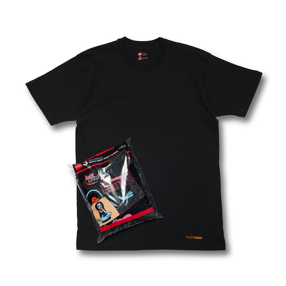 �R���g Hanes x vaultroom �ԃ��x���N���[�l�b�NT�V���c 26SS �w�C���Y(HM1-D712S)