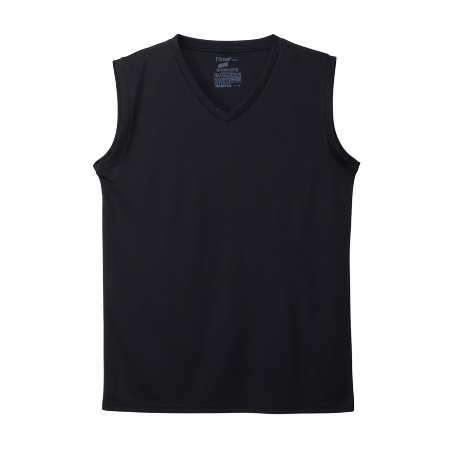 �傫���T�C�Y 2P Hanes MOVES �X�N�G�A���b�V�� �X���[�u���XT�V���c 26SS �w�C���Y(HM3ED701)