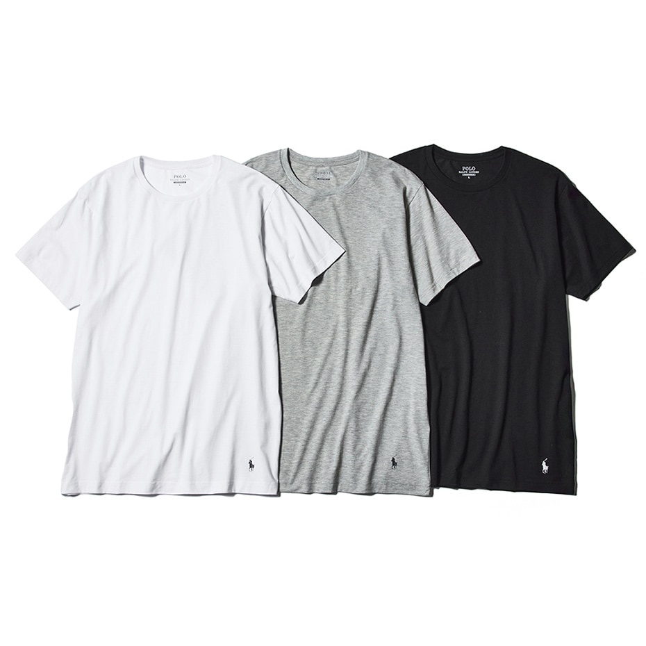 3P クルーネックアンダーシャツ アソート | ポロ ラルフ