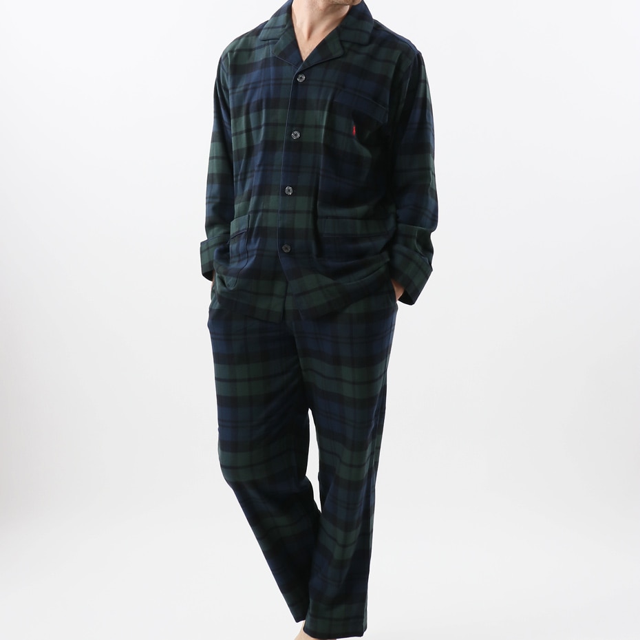Blackwatch Tartan パジャマ ダークグリーン ポロ ラルフ ローレン メンズアンダーウェア スリープウェアの公式通販サイト