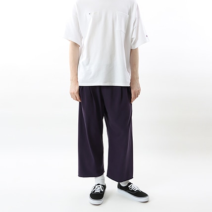 ワイドクロップドパンツ ブラック チャンピオンの公式通販サイト