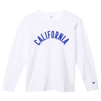 ロングスリーブTシャツ ホワイトＸブルー | チャンピオンの公式通販サイト