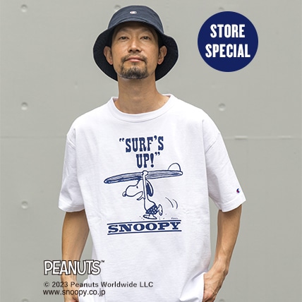 champion スヌーピーTシャツ