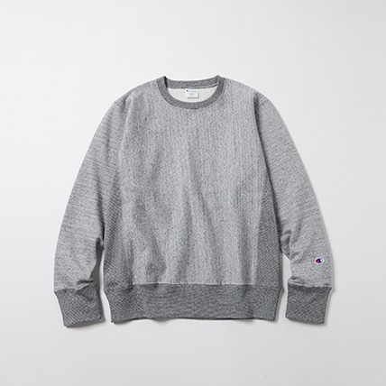 リバースウィーブクルーネックスウェットシャツ ライトグレー チャンピオンの公式通販サイト