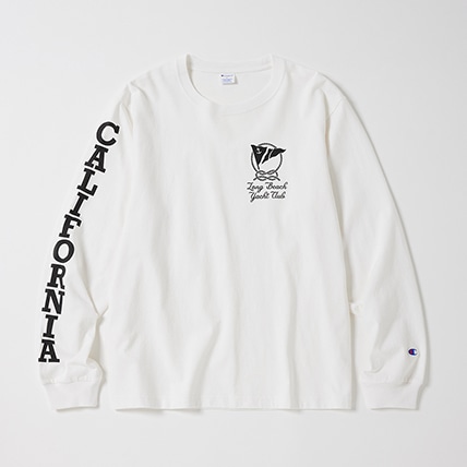 ロングスリーブTシャツ オフホワイト | チャンピオンの公式通販サイト